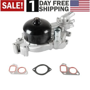 Water Pump W/ Thermostat for Chevy C5 Corvette Pontiac Firebird LS1 LS6 AW5081 - Picture 1 of 17