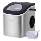 Portable Ice Maker Machine Countertop 26Lbs/ 24H Self-cleaning with Scoop Handel photo