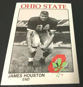 James Houston Kroger & WBNS 10 TV Football Oddball Card Ohio State Buckeyes RARE - Bild 1 von 1