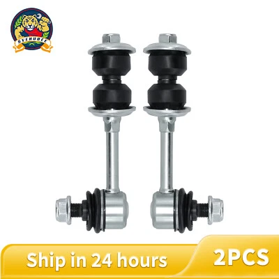 Kit de 2 piezas de eslabones de extremo de barra estabilizadora trasera laterales izquierdo derecho para Toyota Rav4 Foto 1 de 4