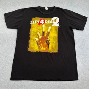 Left 4 Dead 2 T-Shirt 2009 Black Men's Large Xbox The Core Apparel - Imagen 1 de 8