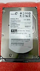 Sun 300 GB Scsi SIC 80polig 390-0329 540-7154 15.000 1/min Seagate ST3300655LC – A2304 - Bild 1 von 3