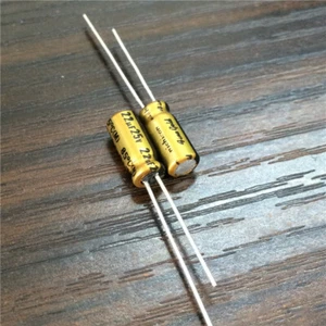 5pcs/50pcs 25V22uf 25V Nichicon FG Muse capacitor 5x11mm FineGold for Audio - Bild 1 von 2