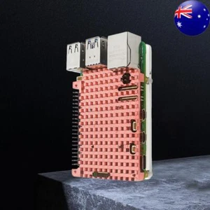 Pure Copper Heatsink Metal Case Passive Cooling Enclosure for Raspberry Pi 5 - Afbeelding 1 van 18