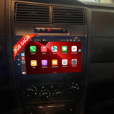 64G For 2005-2007 Dodge Charger Magnum Android 15 Carplay Car Stereo Radio GPS Foto 1 de 4
