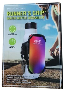 Protocol Runners Grip Water Bottle Organizer Phone Holder - Photo 1 sur 2