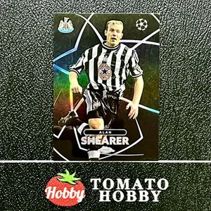 TOPPS CHROME UEFA 2023-24 ALAN SHEARER REFRACTOR Shadow Etch 1:2400 NEWCASTLE - Picture 1 of 2