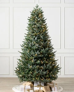 Balsam Hill Europäische Silbertanne Weihnachtsbaum 6 Fuß beleuchtet UVP 499 £ - Bild 1 von 7