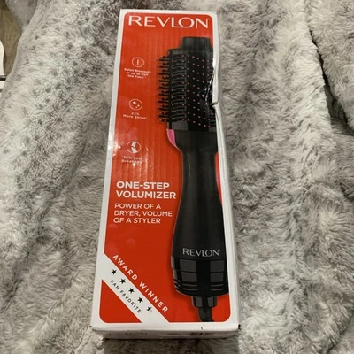 Cepillo eléctrico Revlon One Step Volumizer rosa caja sellada Foto 1 de 4