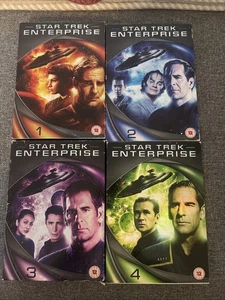 Star Trek: Enterprise - Complete Series Seasons 1-4 Region 2 DVD Box Sets - Picture 1 of 4