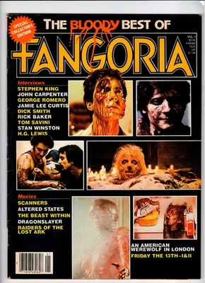 The Bloody Best of Fangoria Vol. 1 (1981) – Newsstand Edition – Horror Icons! - Image 1 of 2