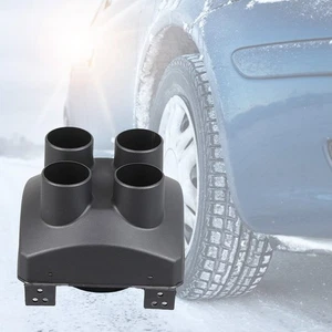 Vent Outlet Converter Car Air Diesel Heater Converter Black Interior Parts None - Picture 1 of 12