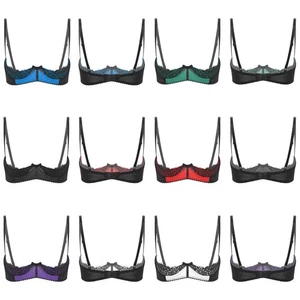 Women Bras Erotic Underwear Breathable Lingerie Adjustable Strap Bralette Lace - Picture 1 of 76