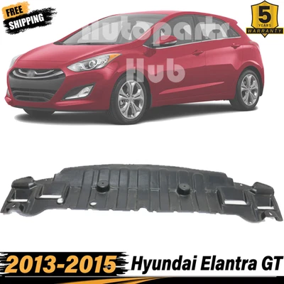 New Front Engine Splash Shield Under Cover For 2013-2015 Hyundai Elantra GT - Image 1 of 4