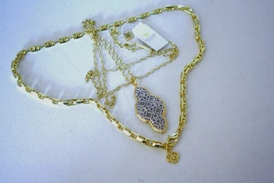 Collares y collares de cadena de oro Kendra Scott nuevos con etiquetas Foto 1 de 4