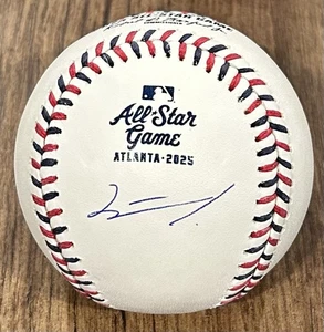 JUNIOR CAMINERO HANDSIGNIERT ALL STAR GAME BALL BECKETT COA  - Bild 1 von 2