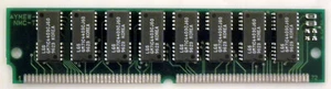 LG Semicon 16Mb x 4MB 72-Pin 60ns Ram Simm E107496 Low-Profile 8-IC - Picture 1 of 4