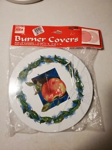 Lot de 4 couvercles de brûleur ronds dessus de poêle à pomme Ballonoff vintage NOS 8" 10" - Photo 1/2