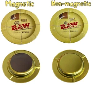 Ceniceros redondos RAW - no magnéticos o magnéticos vendedor del Reino Unido correo gratuito - Imagen 1 de 5