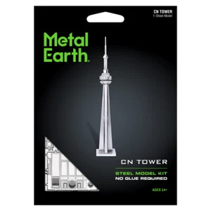 Fascinations Metal Earth CN TOWER Toronto Canda 3D Steel Puzzle Model Kit MMS058 - Picture 1 of 7