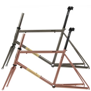 20inch Bicycle Frame Small Wheel Diameter Frameset Fork Caliper Brake Frame - Picture 1 of 30