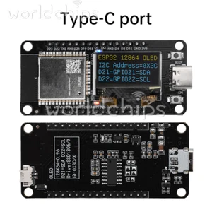 0.96" ESP32 ESP-32D WIFI Bluetooth Development Board OLED CH340C Module Type-C - Picture 1 of 7