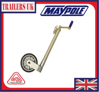 Ifor Williams Compatible 48mm Heavy Duty Jockey Wheel - FREE DELIVERY - Image 1 of 3