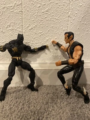 Figuras de acción Marvel Legends Black Panther y Namor Foto 1 de 4