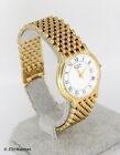 MEN'S ROTARY WATCH WITH GOLD PLATED BRACELET. MODEL GB0712. EXCELLENT CONDITION