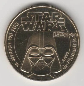 A 2006 M TOKEN MEDAILLE MONNAIE DE PARIS -- 75 019 N°8 STAR WARS DARTH VADOR  - Picture 1 of 2