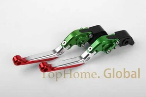 For Ducati 959 Panigale 2016-2018 Folding Extending Clutch Brake Levers CNC gsrg - Foto 1 di 5