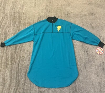 Vestido de Noche Vintage Piolín Pájaro Verde Looney Tunes Para Mujer Pequeño Nuevo Con Etiquetas Foto 1 de 4