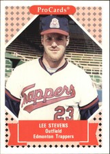 1991-92 ProCards Tomorrow's Heroes #28 Lee Stevens