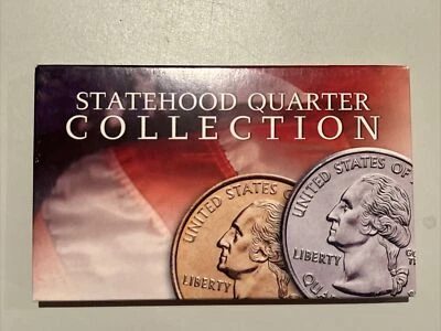 2003 Gold Statehood Quarter Collection 5 Coin Set Box BU Brilliant Uncirculated - Image 1 of 4