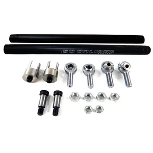 Heavy Duty Billet Tie Rods Chromoly Heim Joints USA Polaris General 1000 BLACK - Picture 1 of 10