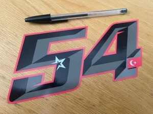 Toprak Razgatlıoğlu Race Number 54 (Large) - UK SELLER - Picture 1 of 1