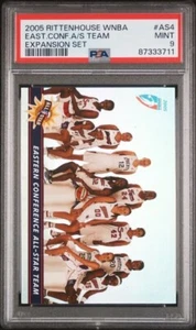2005 Rittenhouse Expansion WNBA Eastern All Stars /333 PSA 9 TOUGH GRADE - Picture 1 of 2