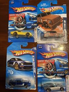 Hot Wheels - Faster Than Ever - 69 Corvette- Shelby GT500 - Ford Shelby