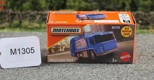 Matchbox Power Grabs #62 Blue MBX EV Trash Truck JBV15 FNQHotwheels M1305 - Picture 1 of 4