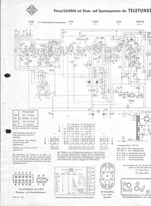 Telefunken Service Schaltplan für Concertino 2194 Copy - Picture 1 of 1