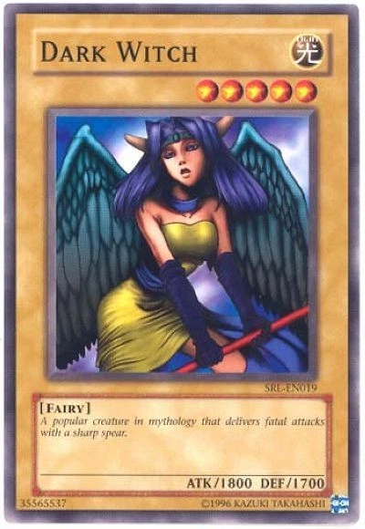 Dark Witch - SRL-EN019 - Common - Unlimited Edition Lightly Played Spell Ruler - Image 1 of 1