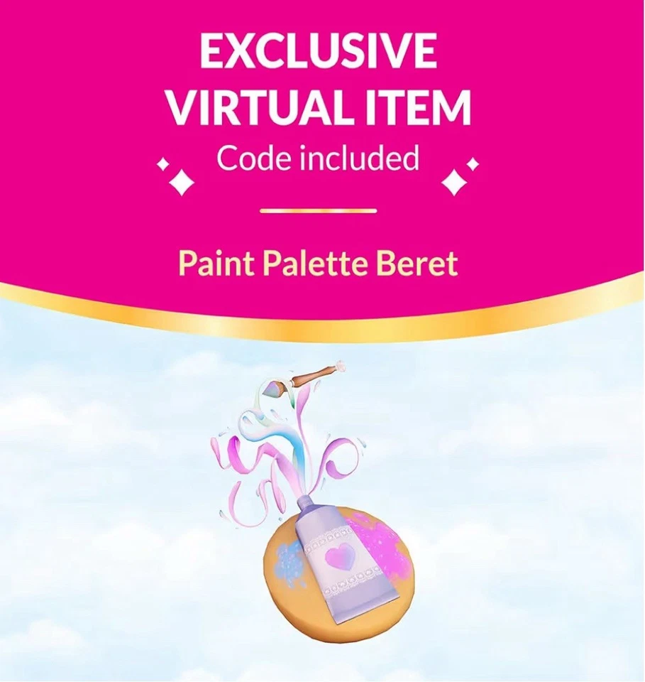 RBLX Royale High Paint Palette Beret Code Only Art Class - Image 1 of 1