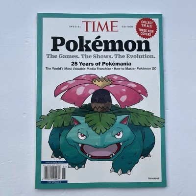 Time Magazine NEW Pokemon 2025 Venusaur Bagged & Boarded - Image 1 of 4