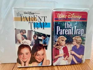 walt disney the parent trap vhs 1960 & 1998 - Picture 1 of 2