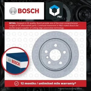 2x Brake Discs Pair Solid fits BMW 116D F40 1.5D Rear 2019 on B37C15A 280mm Set - Picture 1 of 6