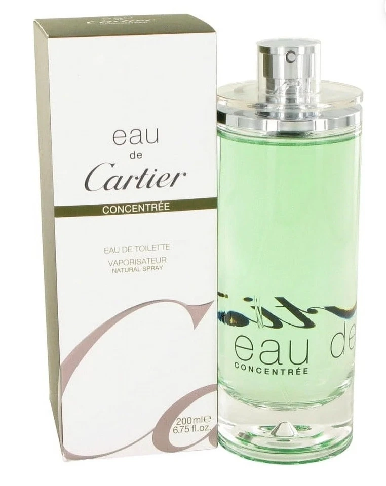 Cartier Eau de Concentree 6,75 oz/200 ml Unisex Edt Spray Nuevo En Caja Foto 1 de 1