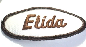 Elida Patch  Mechanics Garage Gas Station Name Automobile Auto Service Patch - Picture 1 of 3