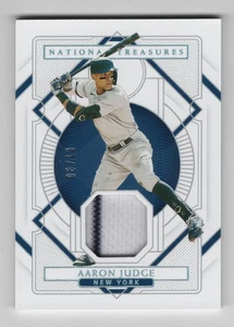 Aaron Judge 2021 National Treasures "Pin Stripe Jersey Silver Holo" /10 Yankees - Foto 1 di 2