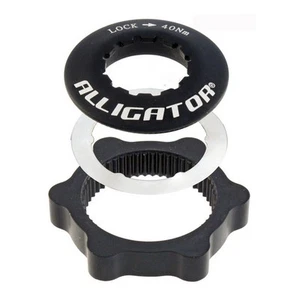 adattatore dischi centerlock nero ALLIGATOR freni a disco - Foto 1 di 1