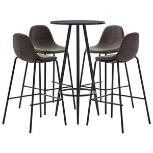 Bar Set Stoff Bartisch Barstuhl Stehtisch Barhocker mehrere Auswahl vidaXL - Bild 1 von 13